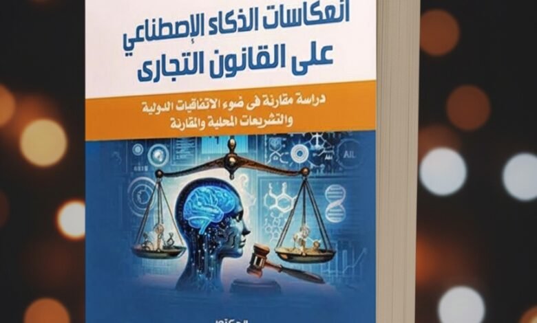 كتاب انعكاسات الذكاء الاصطناعي على القانون التجاري