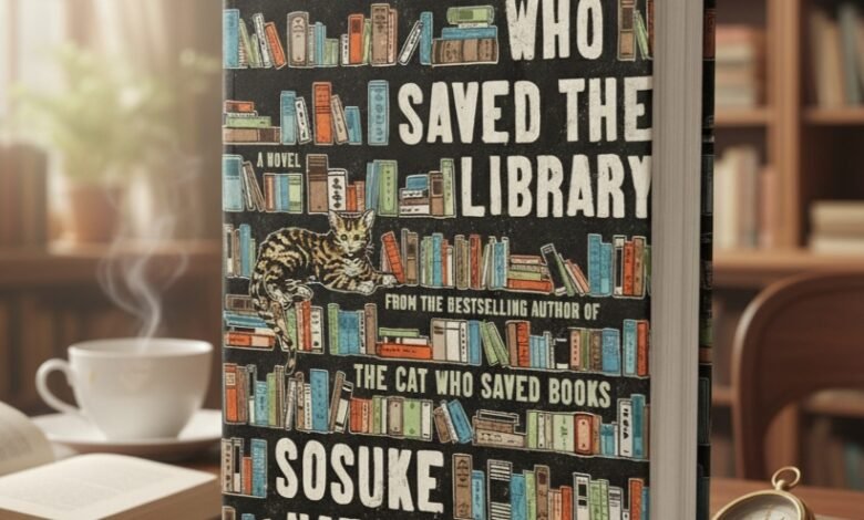 رواية The Cat Who Saved the Library للكاتب الياباني سوسوكي ناتسوكاوا