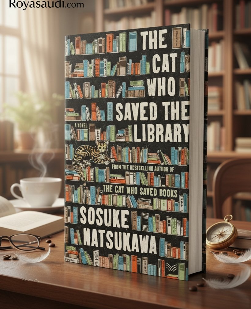 رواية The Cat Who Saved the Library للكاتب الياباني سوسوكي ناتسوكاوا