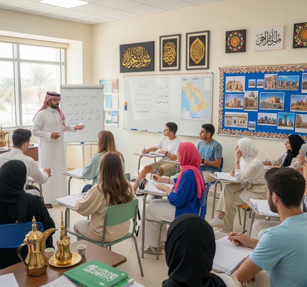 مجمع الملك سلمان للغة العربية يطلق برنامج “صيف مع اللغة والثقافة لمتعلمي العربية الناطقين بغيرها في المملكة