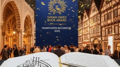 انطلاق برنامج جائزة الشيخ زايد للكتاب ضمن فعاليات معرض فرانكفورت للكتاب لعام 2024