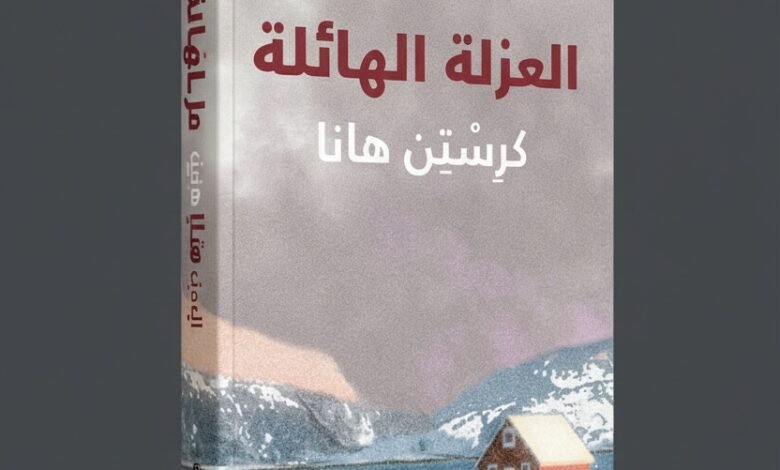 كتاب العزلة الهائلة للرواية The Great Alone للكاتبة الأمريكية كريستين هانا